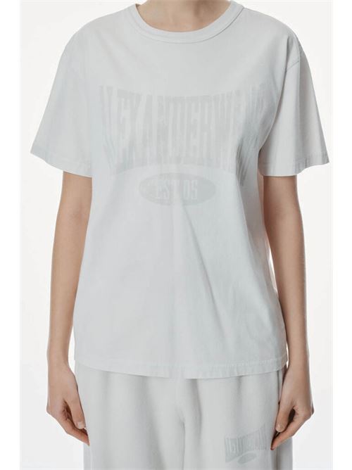 T-shirt with logo ALEXANDER WANG | 4CC2251540132